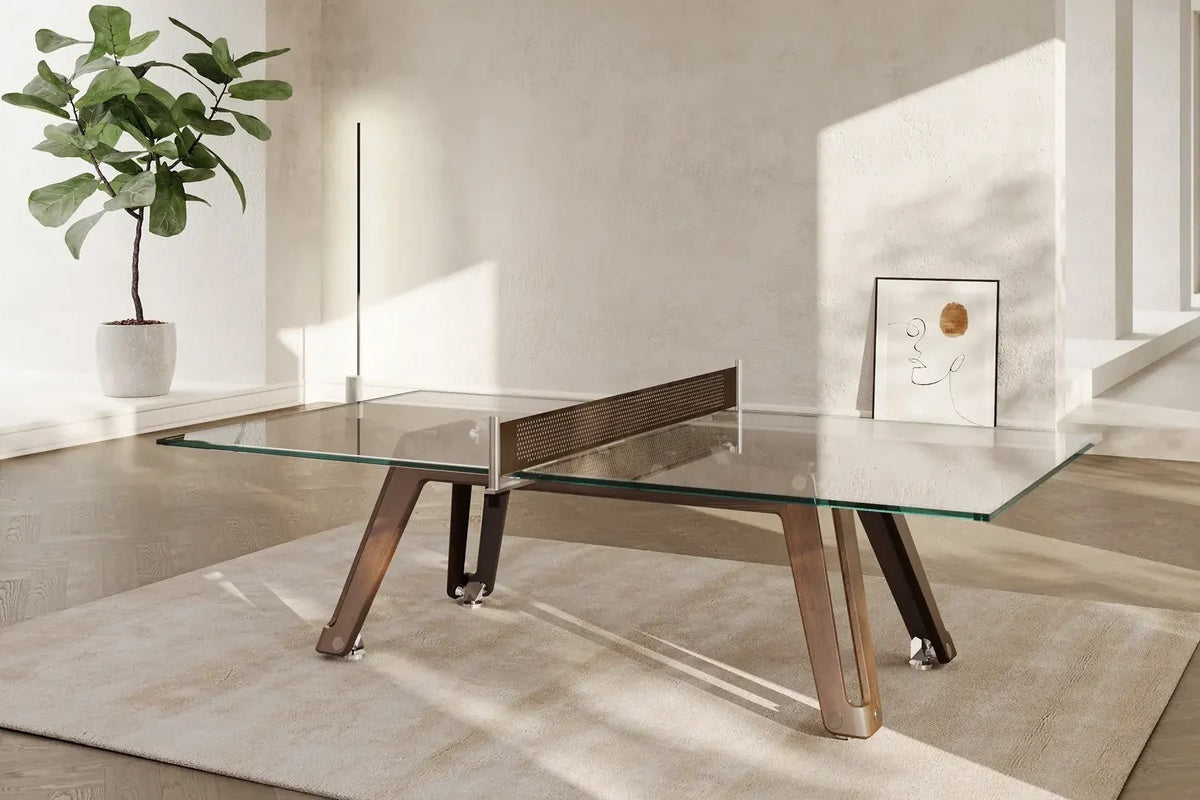 Glass Indoor Ping Pong Table
