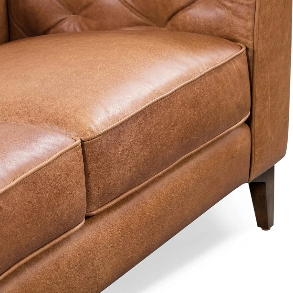 Archer 89" Leather Sofa