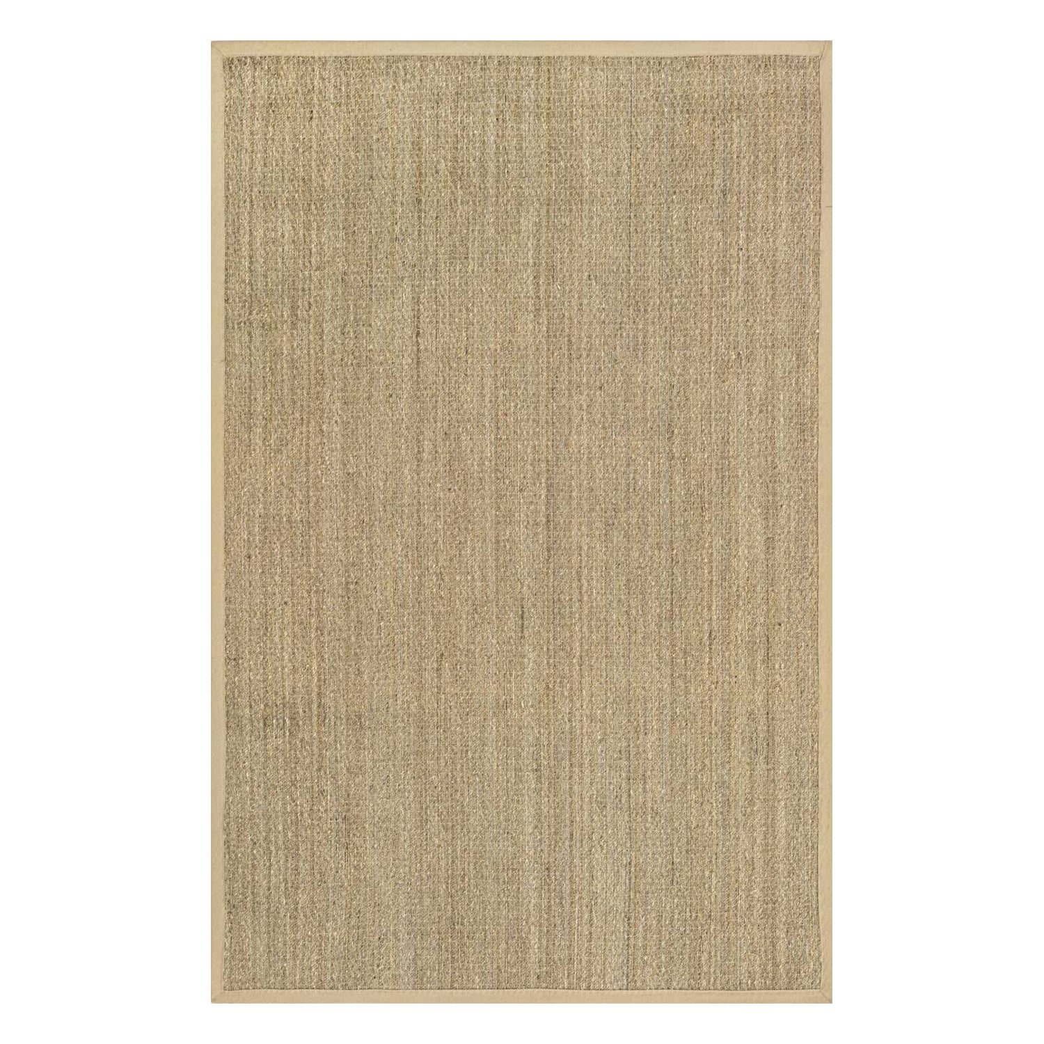 Refined Beige Seagrass Majesty Rug