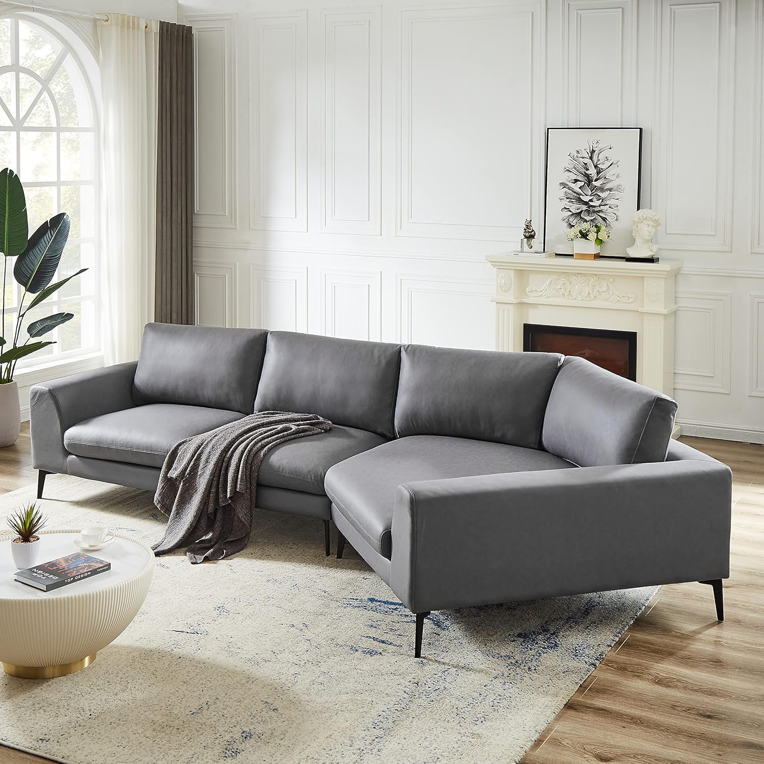Wells 141" Wide Right Hand Facing Sofa