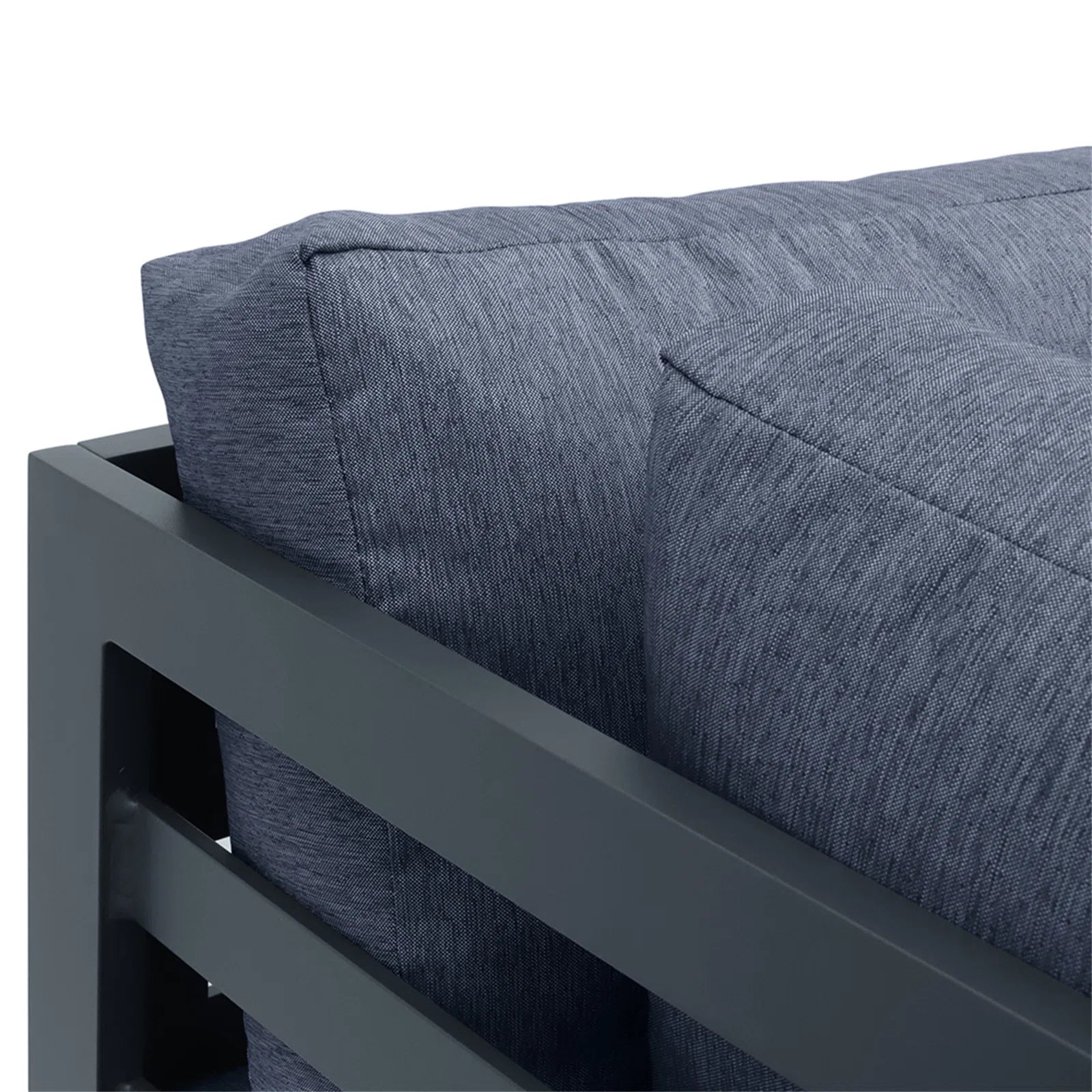 Patio Sectional Armless Sofa Set