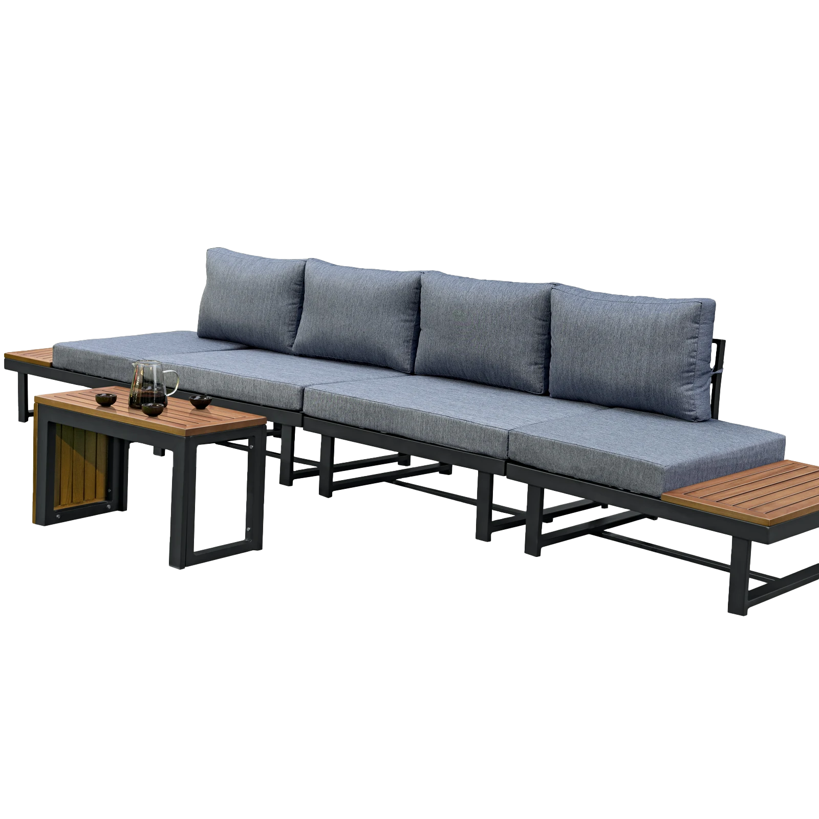 Patio Sectional Sofa Set